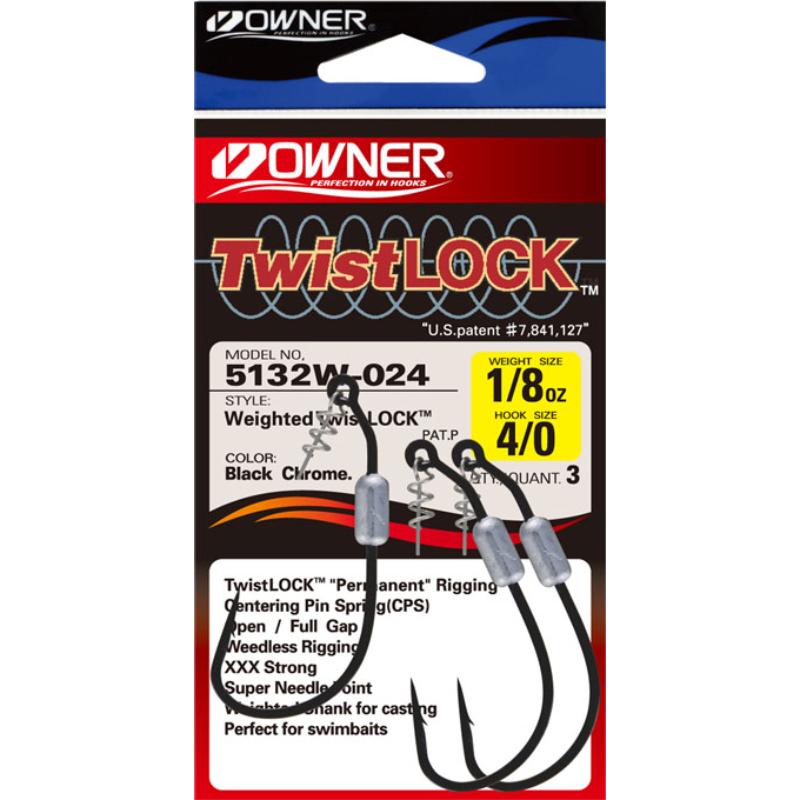 Owner 5132W WEIGHTED TWISTLOCK