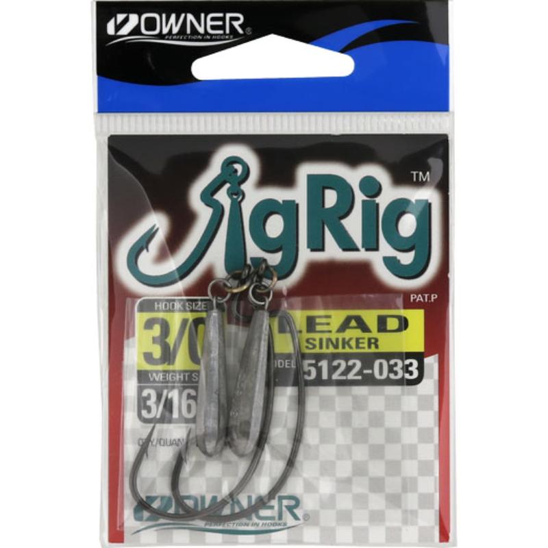 Owner 5122 | JIG RIG W/LEAD SINKER