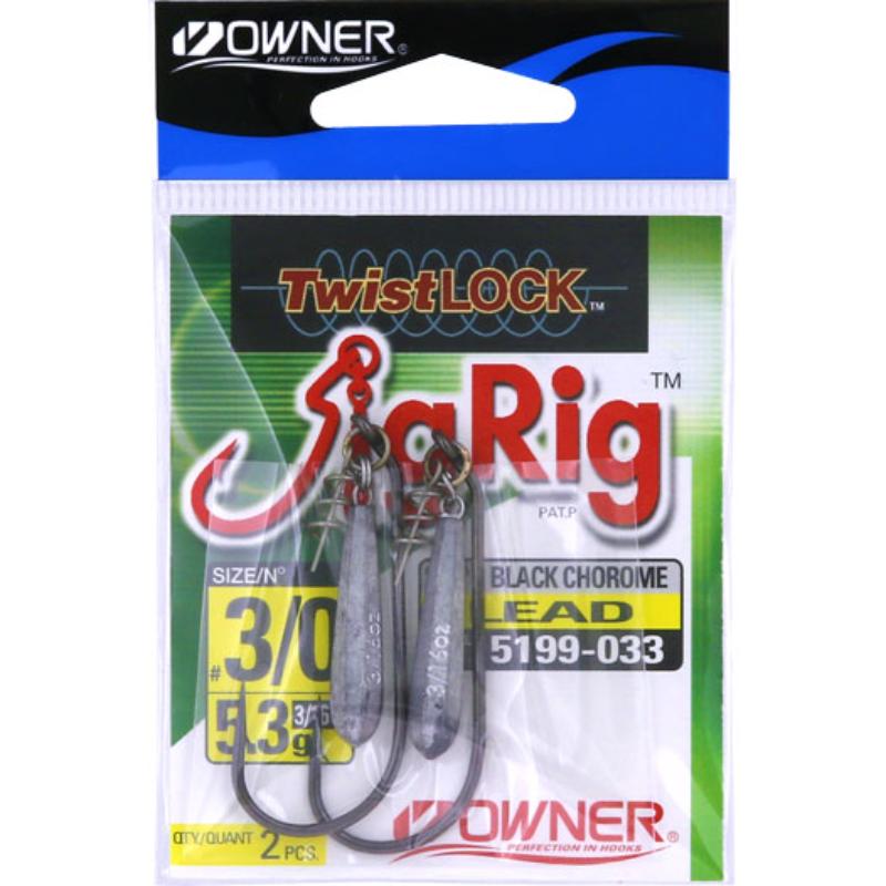 Owner 5199 | TWISTLOCK JIG RIG W/LEAD SINKER