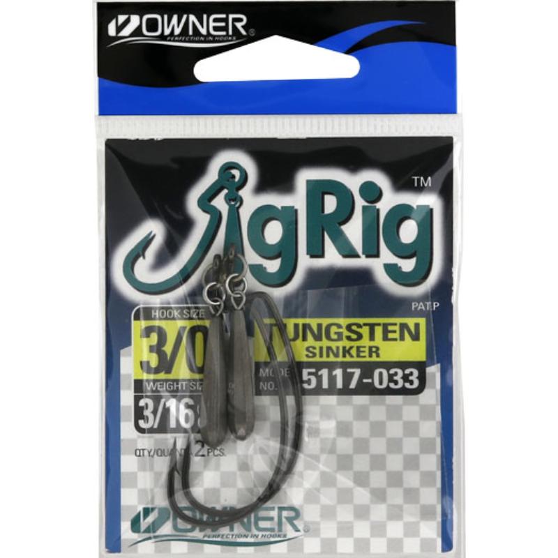 Owner 5117 | JIG RIG W/TUNGSTEN SINKER
