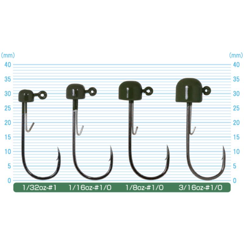 Owner 4151GP | BLOCK HEAD Green Pumpkin