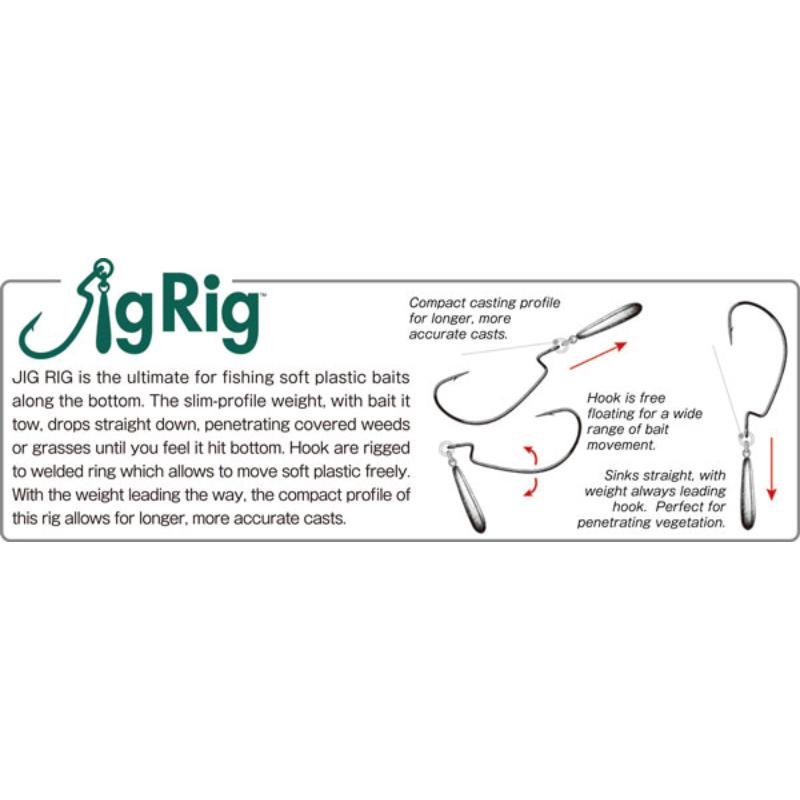 Owner 5199 | TWISTLOCK JIG RIG W/LEAD SINKER