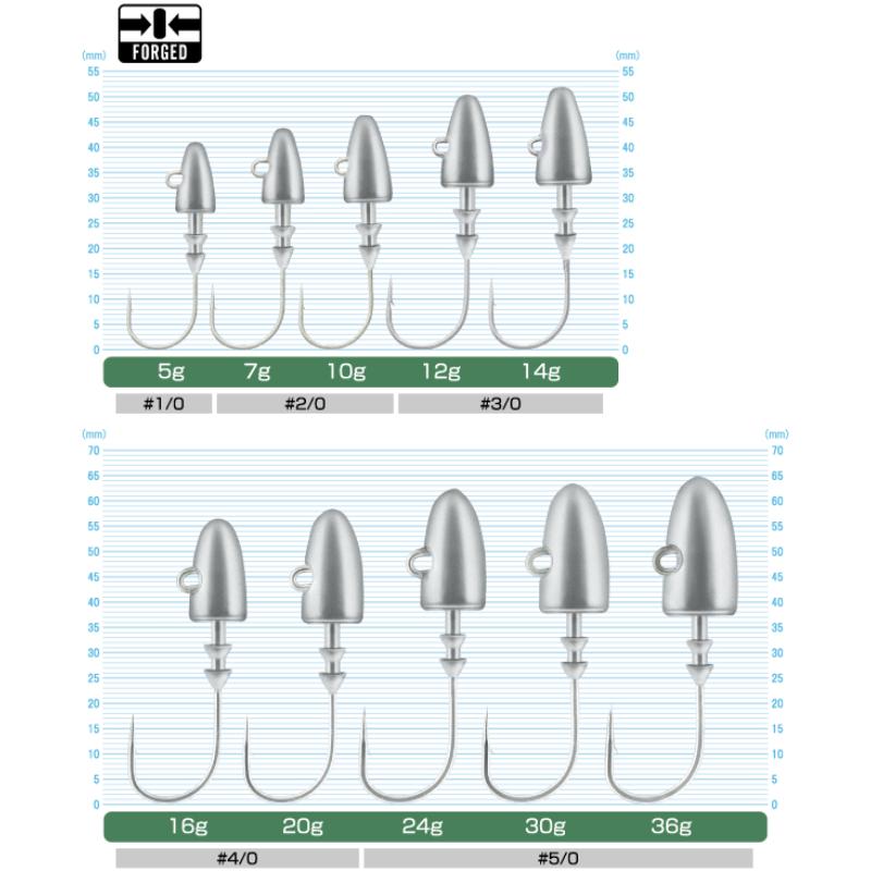 Owner 11682 / JH-61 | SHIZUKA JIG HEAD