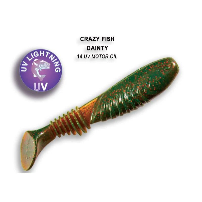 Crazy Fish Dainty de 8.5cm pack de 6 unidades