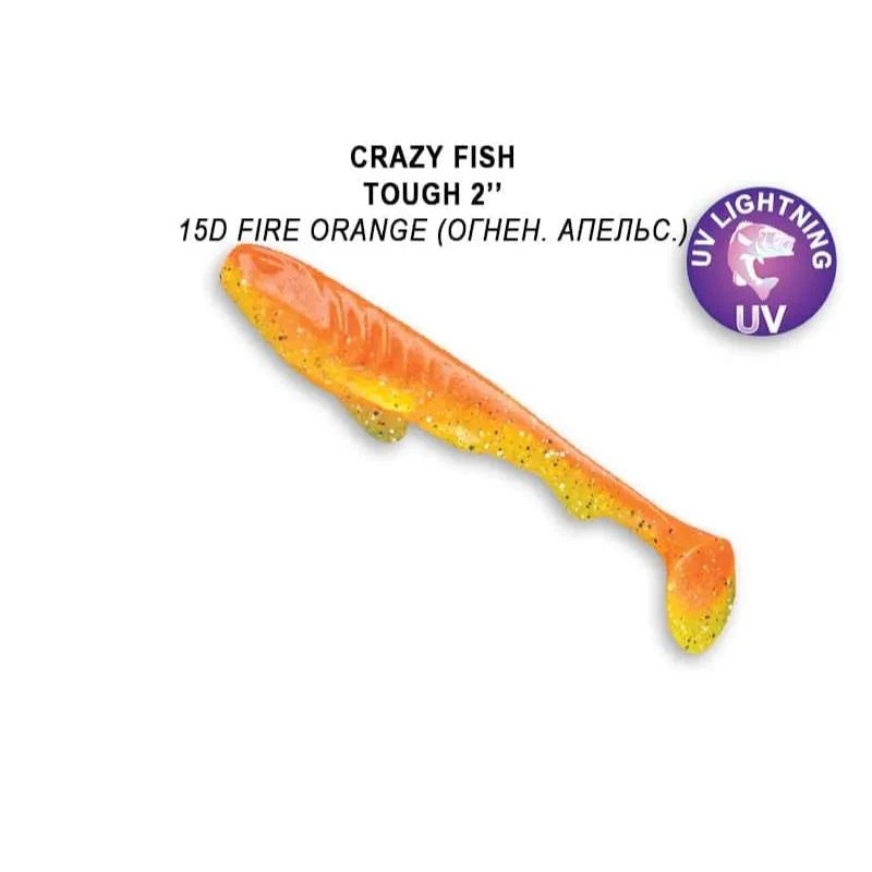 Crazy Fish Tough de 5cm pack de 8 unidades