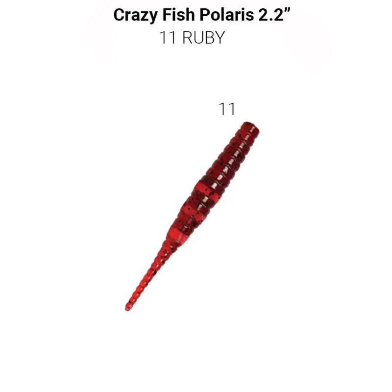 Crazy Fish Polaris 5.4cm pack de 8 unidades