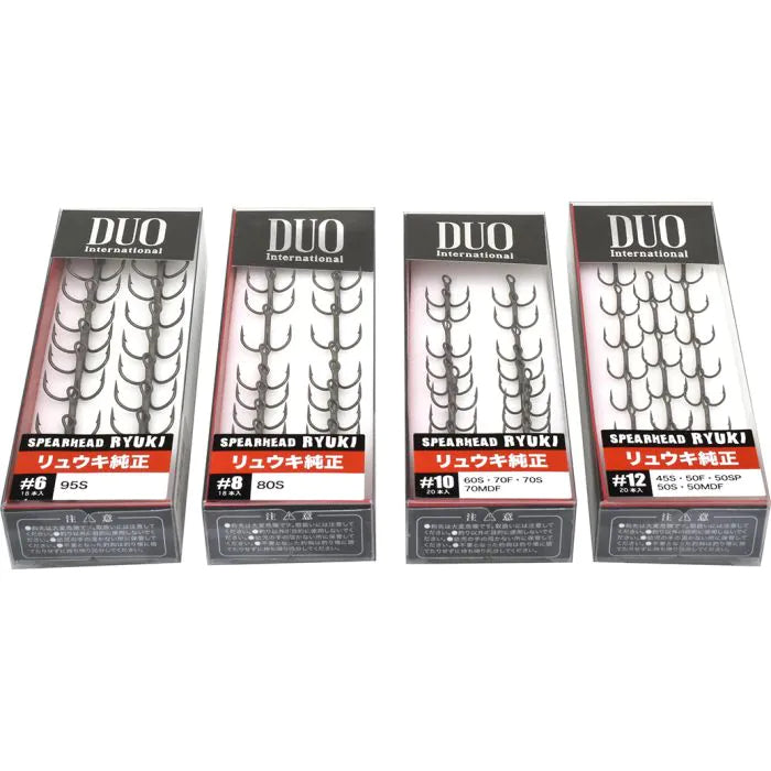 DUO RYUKI Anzóis triplos