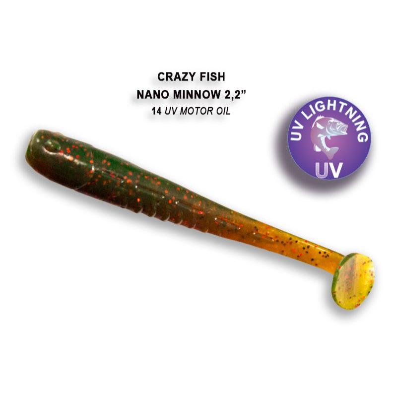 Nano Minnow 5.5cm 22-55-14-6 Scent de Lula 8 unidades