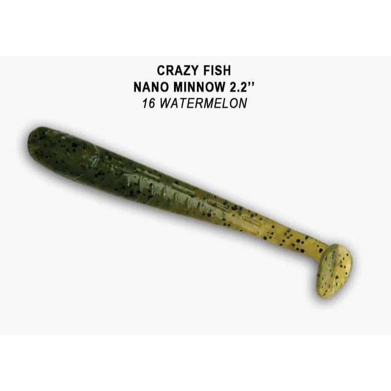 Crazy Fish Nano Minnow 5.5cm pack de 8 unidades