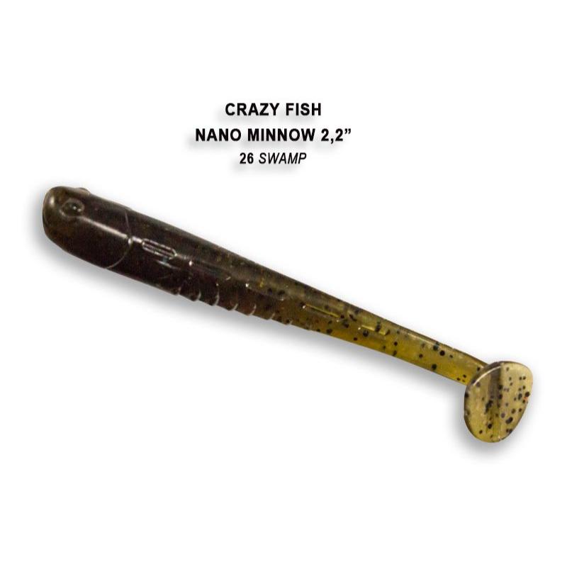 Nano Minnow 5.5cm 22-55-26-6 Scent de Lula 8 unidades