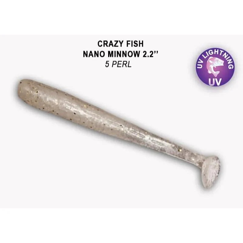 Crazy Fish Nano Minnow 5.5cm pack de 8 unidades