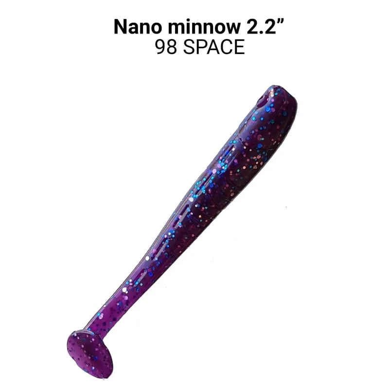 Crazy Fish Nano Minnow 5.5cm pack de 8 unidades