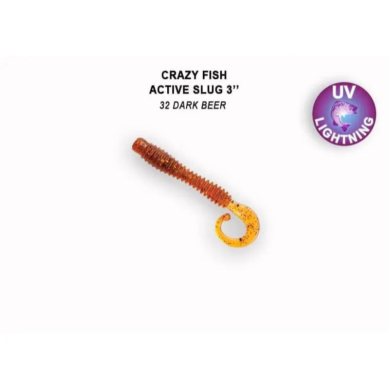 Crazy Fish Active slug 7cm pack de 8 unidades