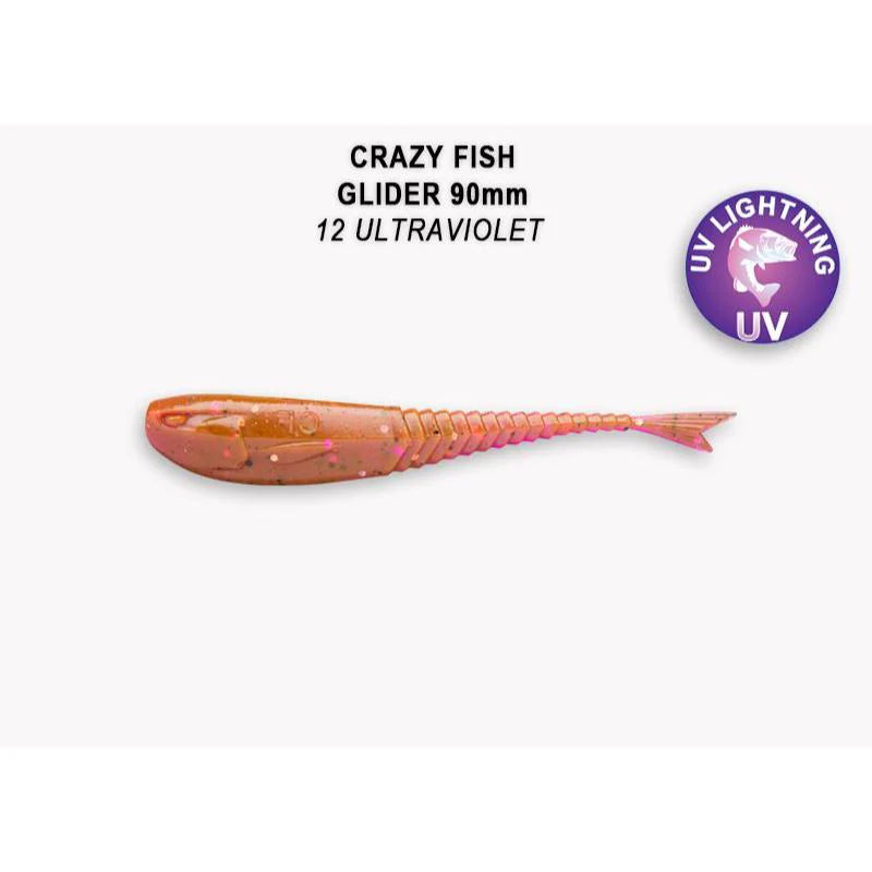 Crazy Fish Glider 9cm pack de 8 unidades