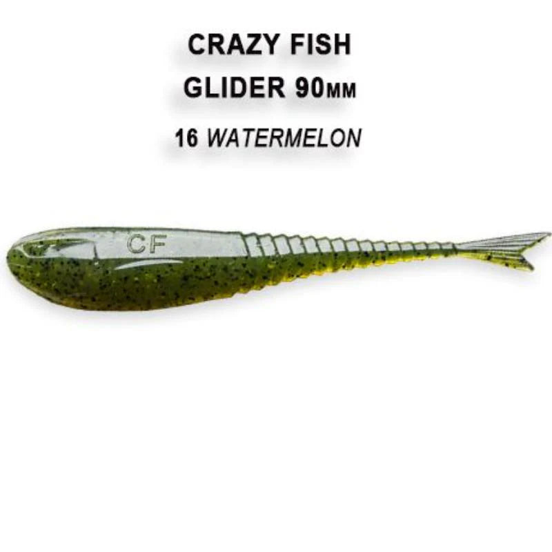 Crazy Fish Glider 9cm pack de 8 unidades
