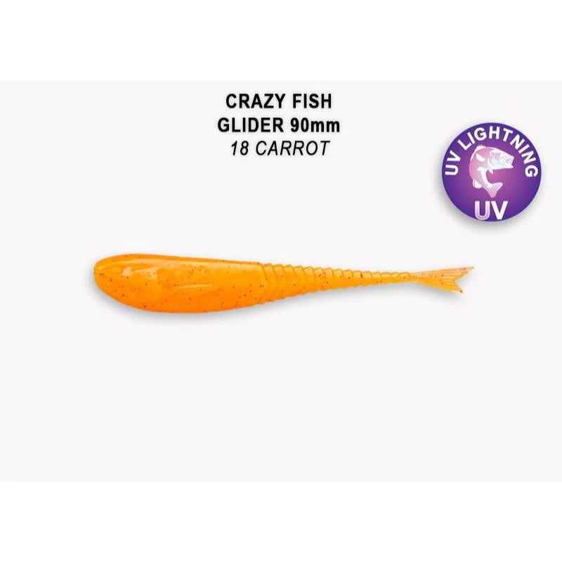 Crazy Fish Glider 9cm pack de 8 unidades