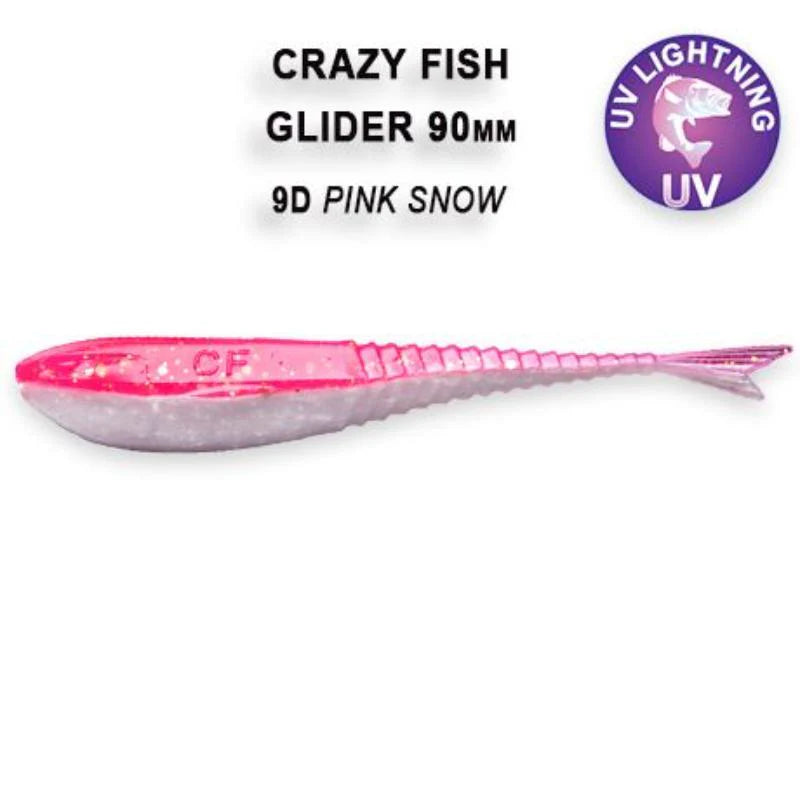 Crazy Fish Glider 9cm pack de 8 unidades
