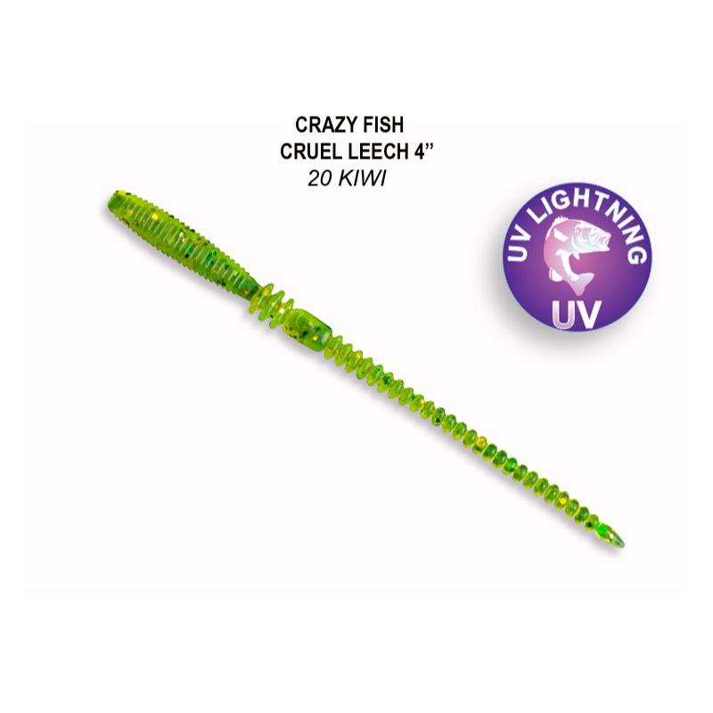 Cruel Leech 10cm 40-100-20-6 Scent de Lula - 12 unidades