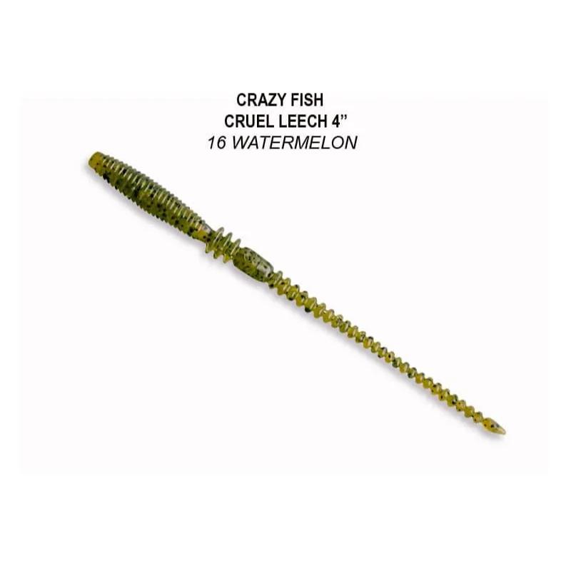 Cruel Leech 10cm 41-100-1-6 Scent de Lula - 7 unidades