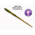 Crazy Fish Cruel Leech 13cm pack de 10 unidades
