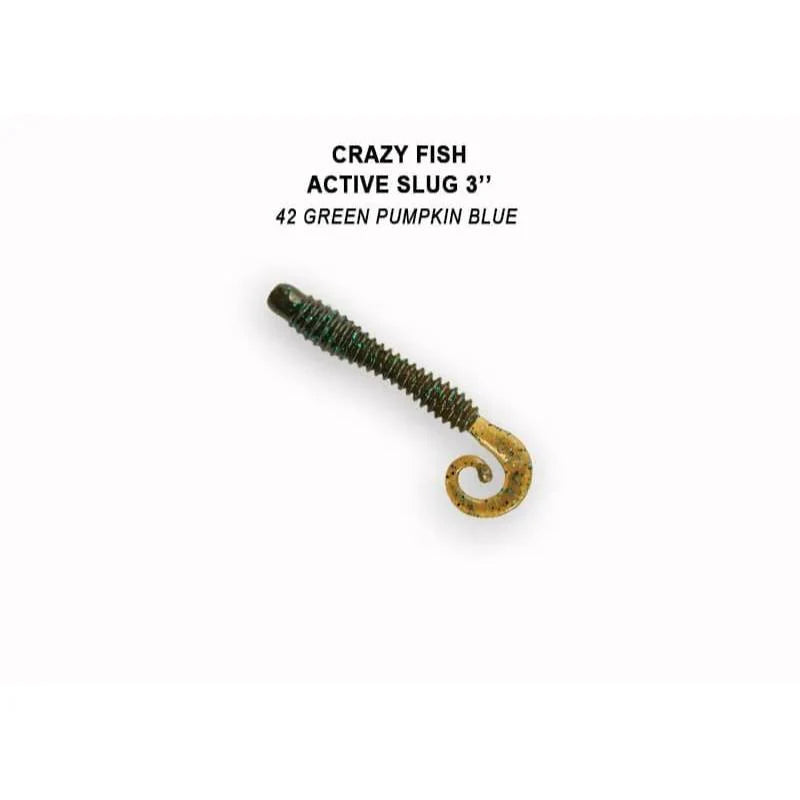 Crazy Fish Active slug 7cm pack de 8 unidades