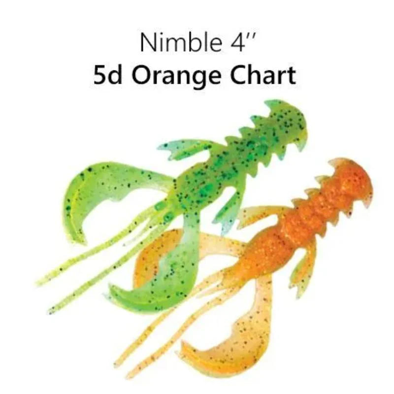 Crazy Fish Nimble 10cm pack de 5 unidades