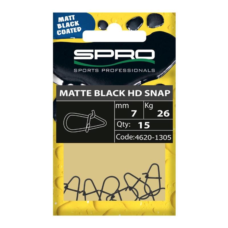 Clip matte SPRO MB HD 5mm  18kg  15 unidades