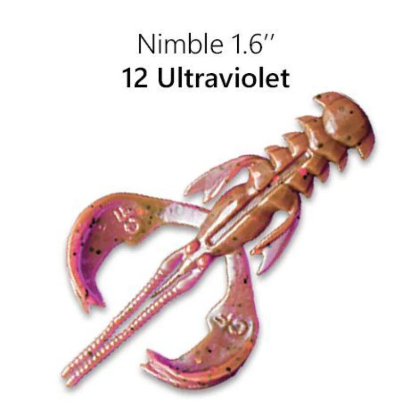 Crazy Fish Nimble 4cm pack de 9 unidades