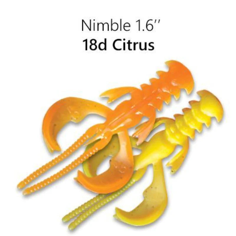 Crazy Fish Nimble 4cm pack de 9 unidades