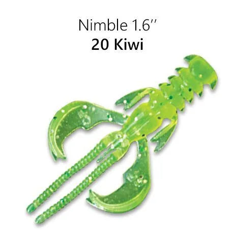 Crazy Fish Nimble 4cm pack de 9 unidades