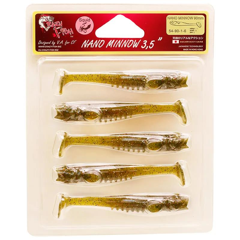 Nano Minnow 9cm 54-90-1-6 Scent de Lula 5 unidades