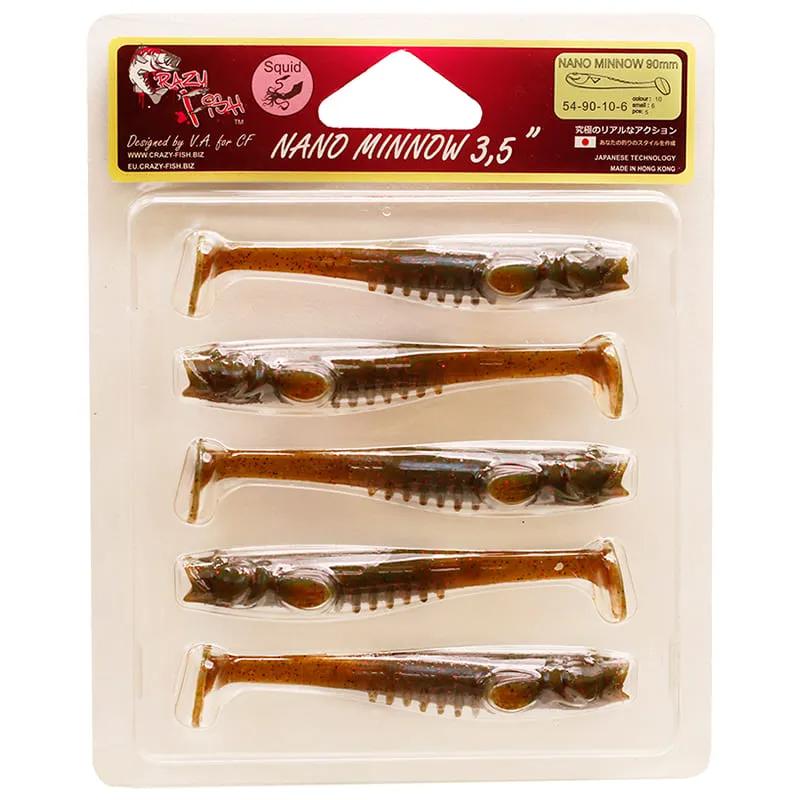 Nano Minnow 9cm 54-90-10-6 Scent de Lula 5 unidades