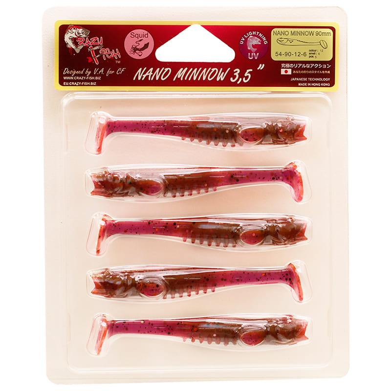 Nano Minnow 9cm 54-90-12-6 Scent de Lula 5 unidades