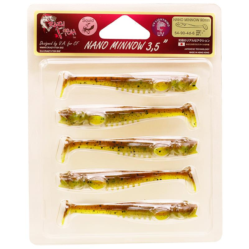 Nano Minnow 9cm 54-90-4D-6 Scent de Lula 5 unidades