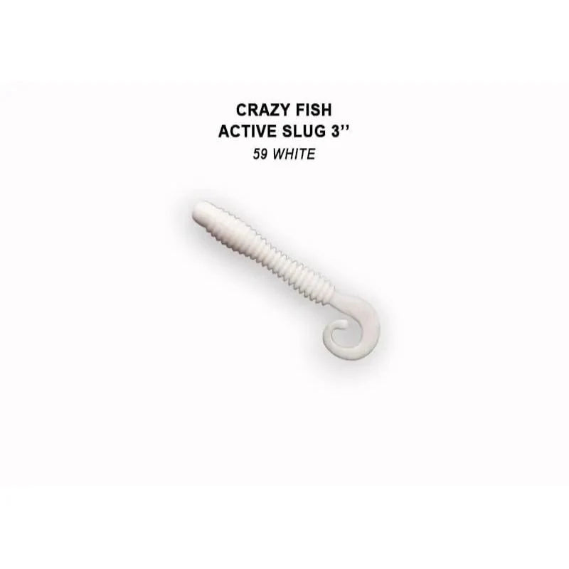 Crazy Fish Active slug 7cm pack de 8 unidades