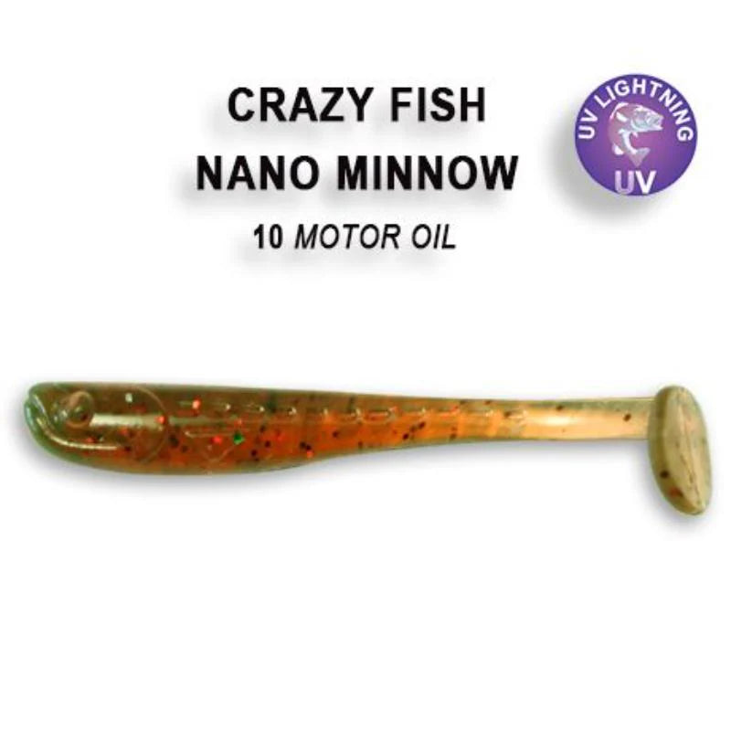 Crazy Fish Nano Minnow 4cm pack de 8 unidades