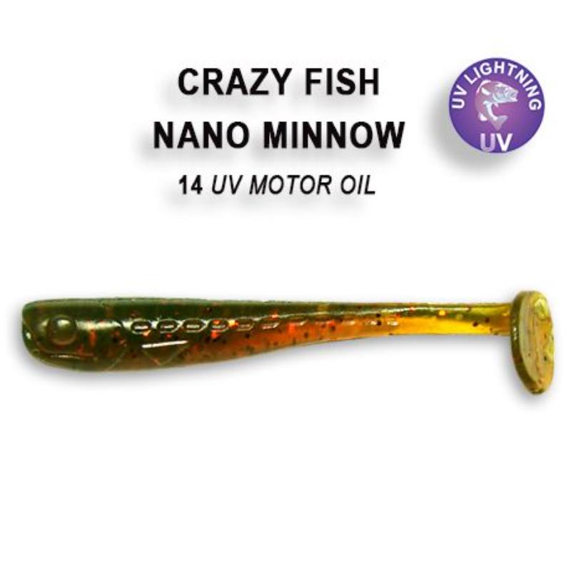 Nano Minnow 4cm 6-40-14-6 Scent de Lula 8 unidades