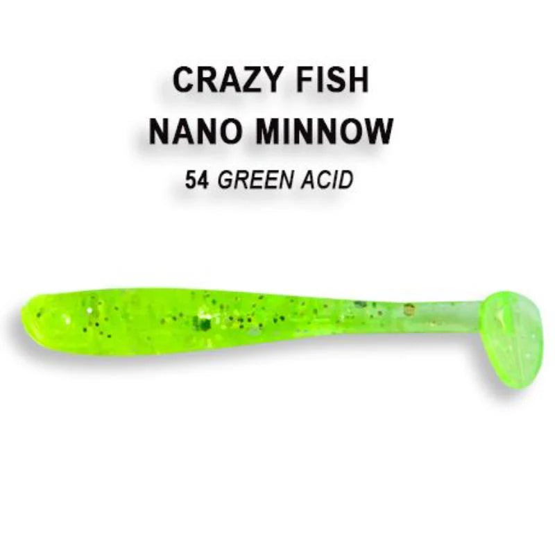 Crazy Fish Nano Minnow 4cm pack de 8 unidades