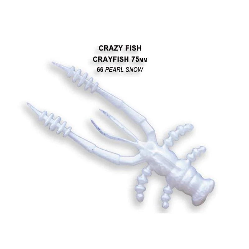 Crazy Fish Crayfish de 7.5cm pack de 7 unidades