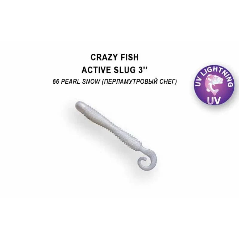 Crazy Fish Active slug 7cm pack de 8 unidades