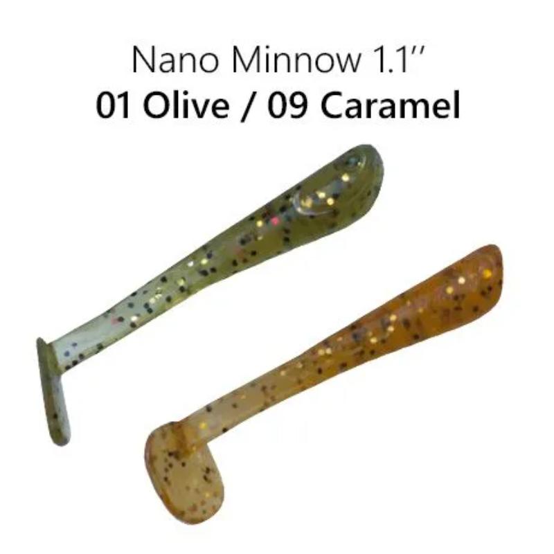 Nano Minnow 2.7cm 68-27-1/9-6 Scent de Lula 16 unidades