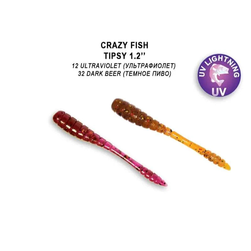 Crazy Fish Tipsy 3cm pack de 16 unidades