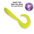 Crazy Fish King Tail 6.5cm pack de 6 unidades