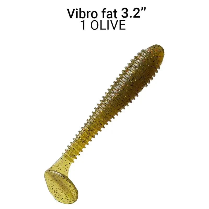 Crazy Fish Vibro Fat 8cm pack de 5 unidades