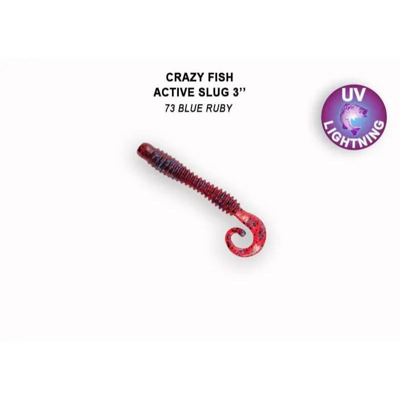 Crazy Fish Active slug 7cm pack de 8 unidades
