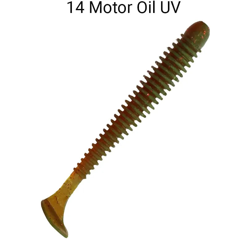Crazy Fish Vibro Worm 6.5cm pack de 8 unidades