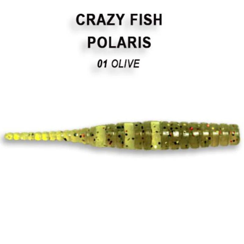 Crazy Fish Polaris 3.7cm pack de 12 unidades