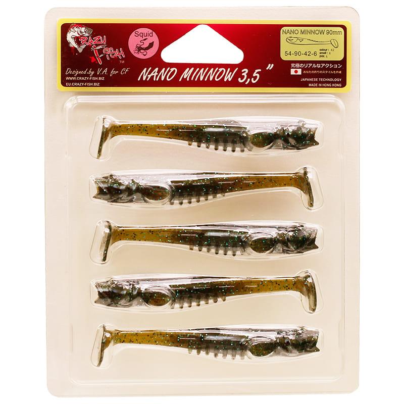 Nano Minnow 9cm 54-90-42-6 Scent de Lula 5 unidades