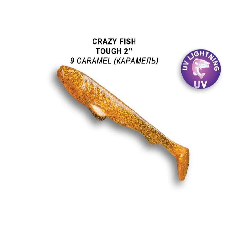 Crazy Fish Tough de 5cm pack de 8 unidades