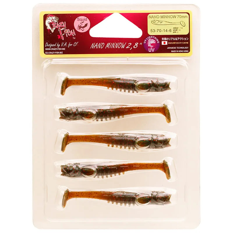 Nano Minnow 7cm 53-70-14-6 Scent de Lula 5 unidades
